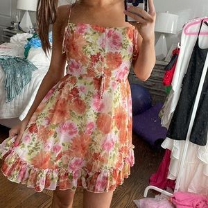 NWOT Floral Mini Dress
